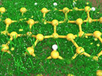 Slice through silicon 90 partial with hydrogenated soliton